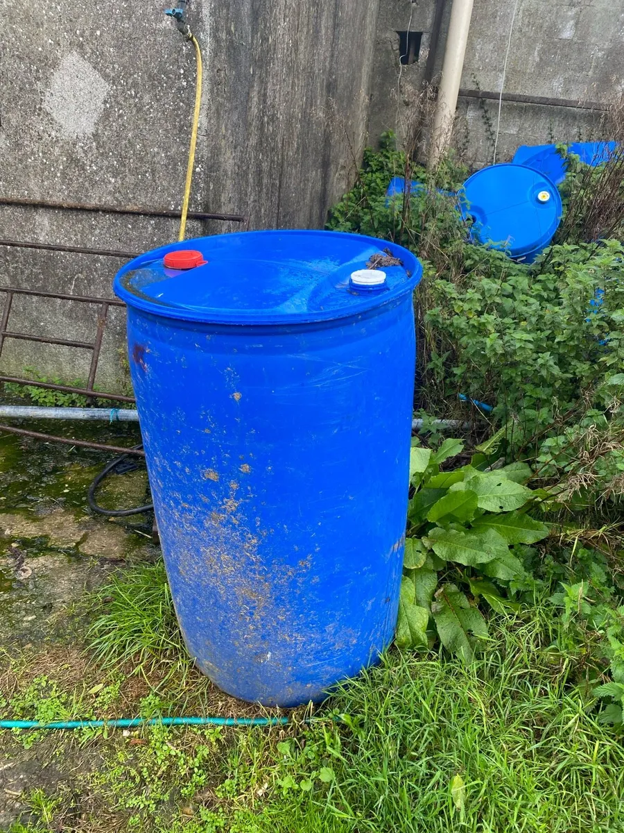 Plastic barrels