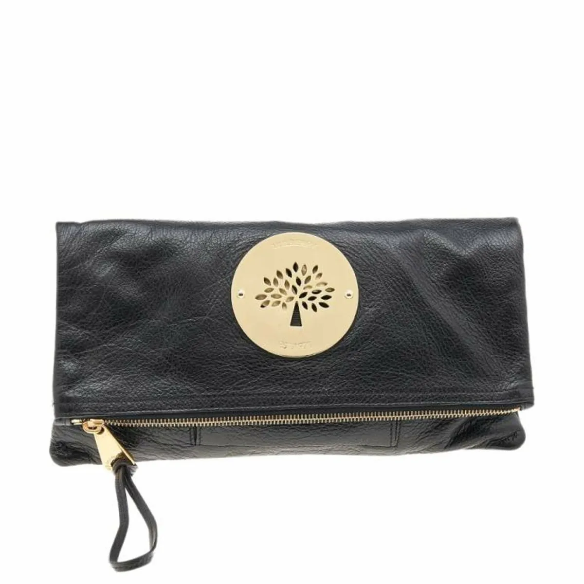 Mulberry Daria Clutch Bag in Black Leather - Image 3