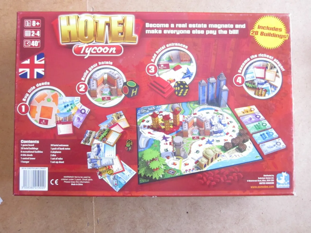Hotel Tycoon Board Game - Image 4