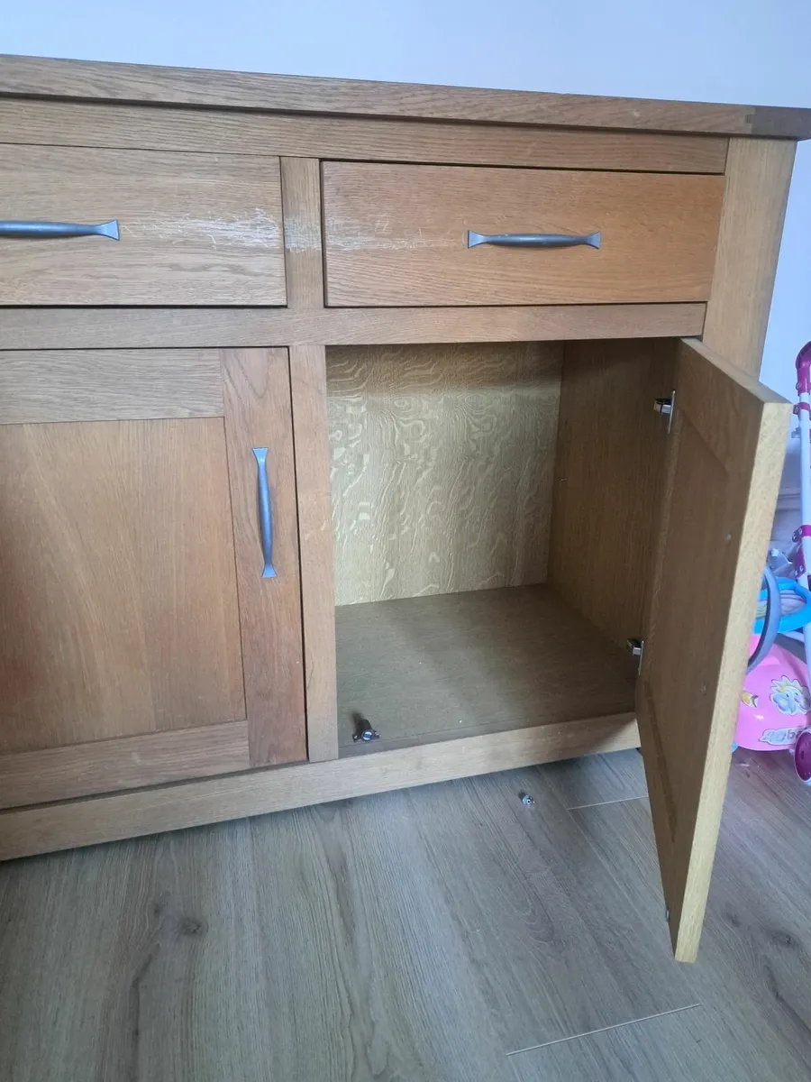 Solid Oak Sideboard - Image 2