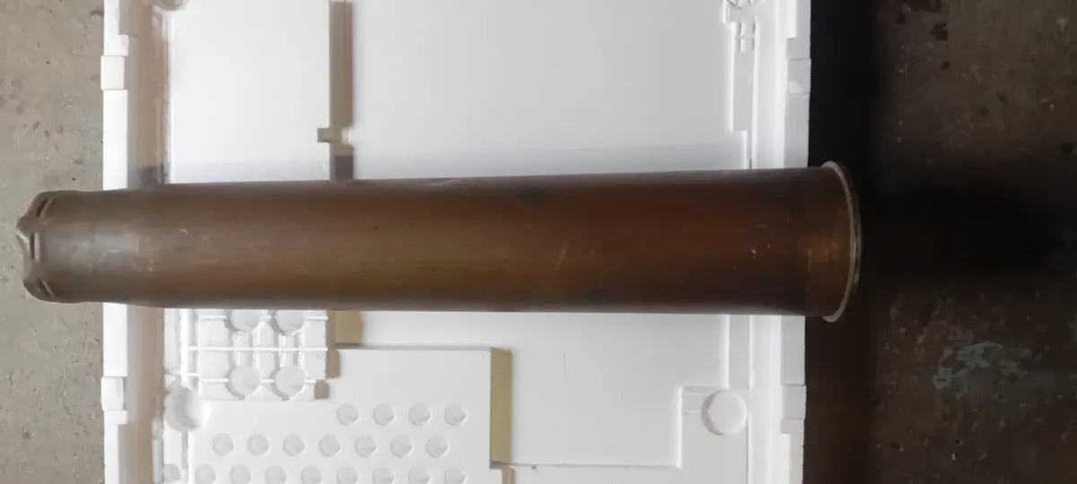 Old Military shell casing - Image 2