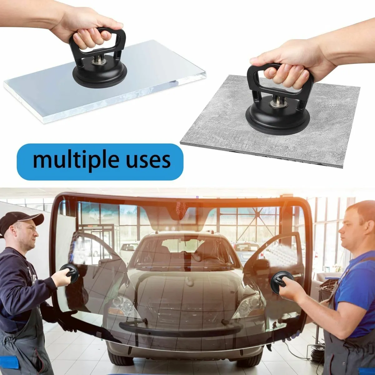 2 Pcs Car Dent Puller Suction Cups Repair Kit - Image 4