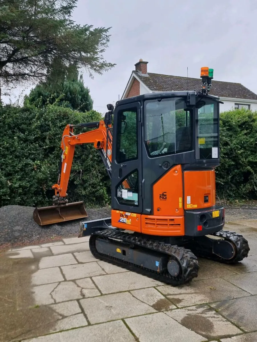 NO VAT 2023 Hitachi ZAXIS 26U-6 ZX26U LOW HOURS - Image 3