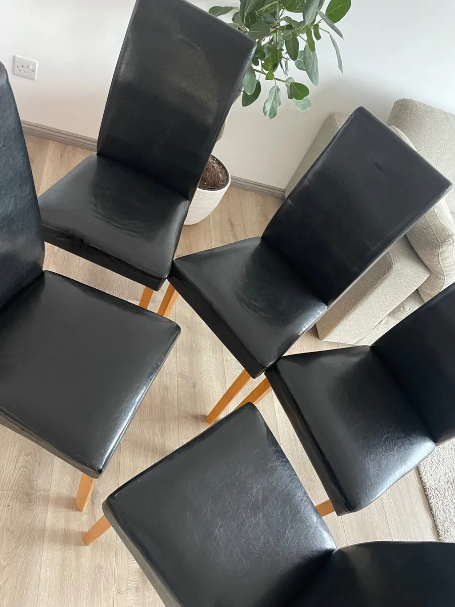 5 jysk chairs - Image 1
