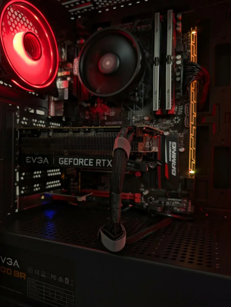 Full Setup AMD Ryzen Gaming PC RTX Graphics card - Image 4