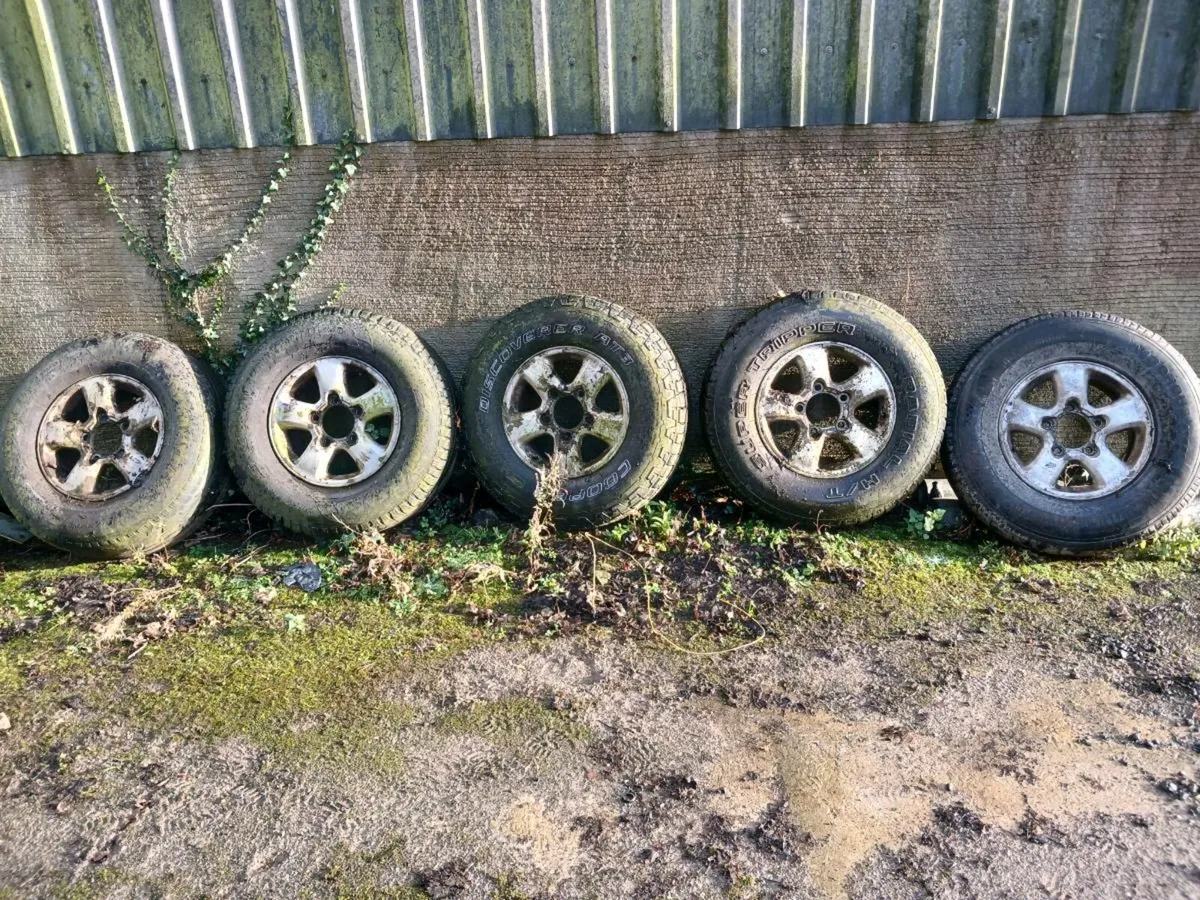 Landcruiser 100 series alloy wheels 5x150 - Image 2