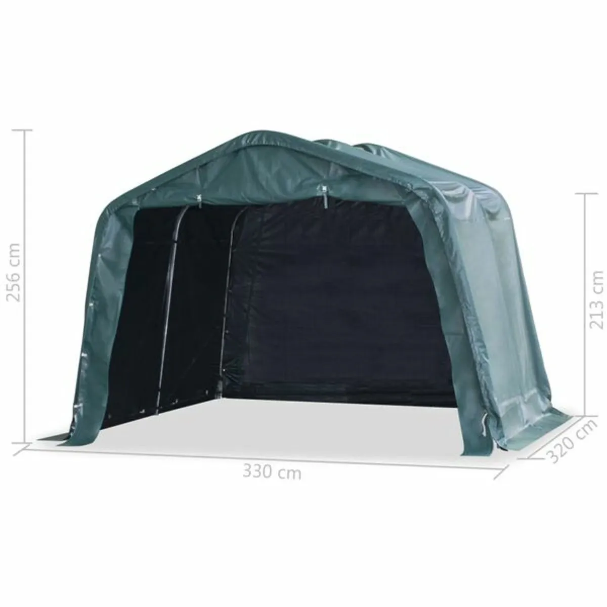 Removable Livestock Tent PVC 550 g/m² 3.3x3.2 m Da - Image 4