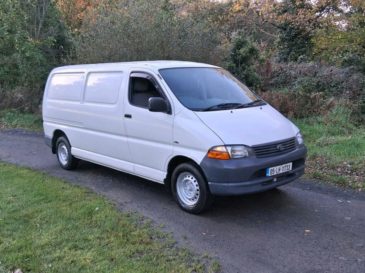 2005 Toyota hiace full test €3750 - Image 1