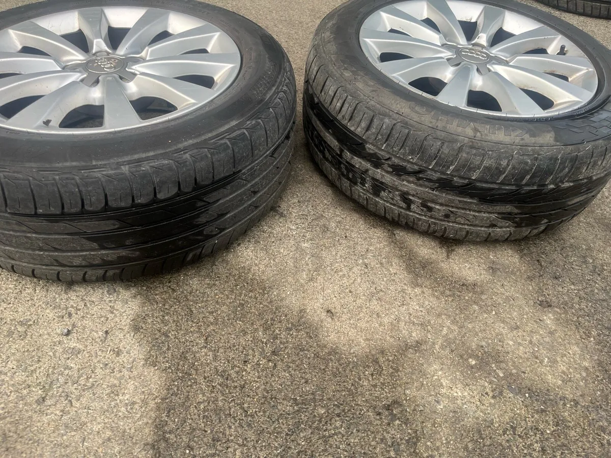 17in Audi alloys 5x112 - Image 2
