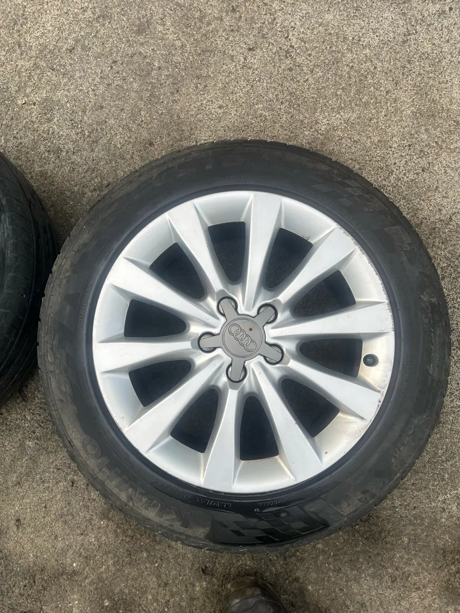 17in Audi alloys 5x112 - Image 1