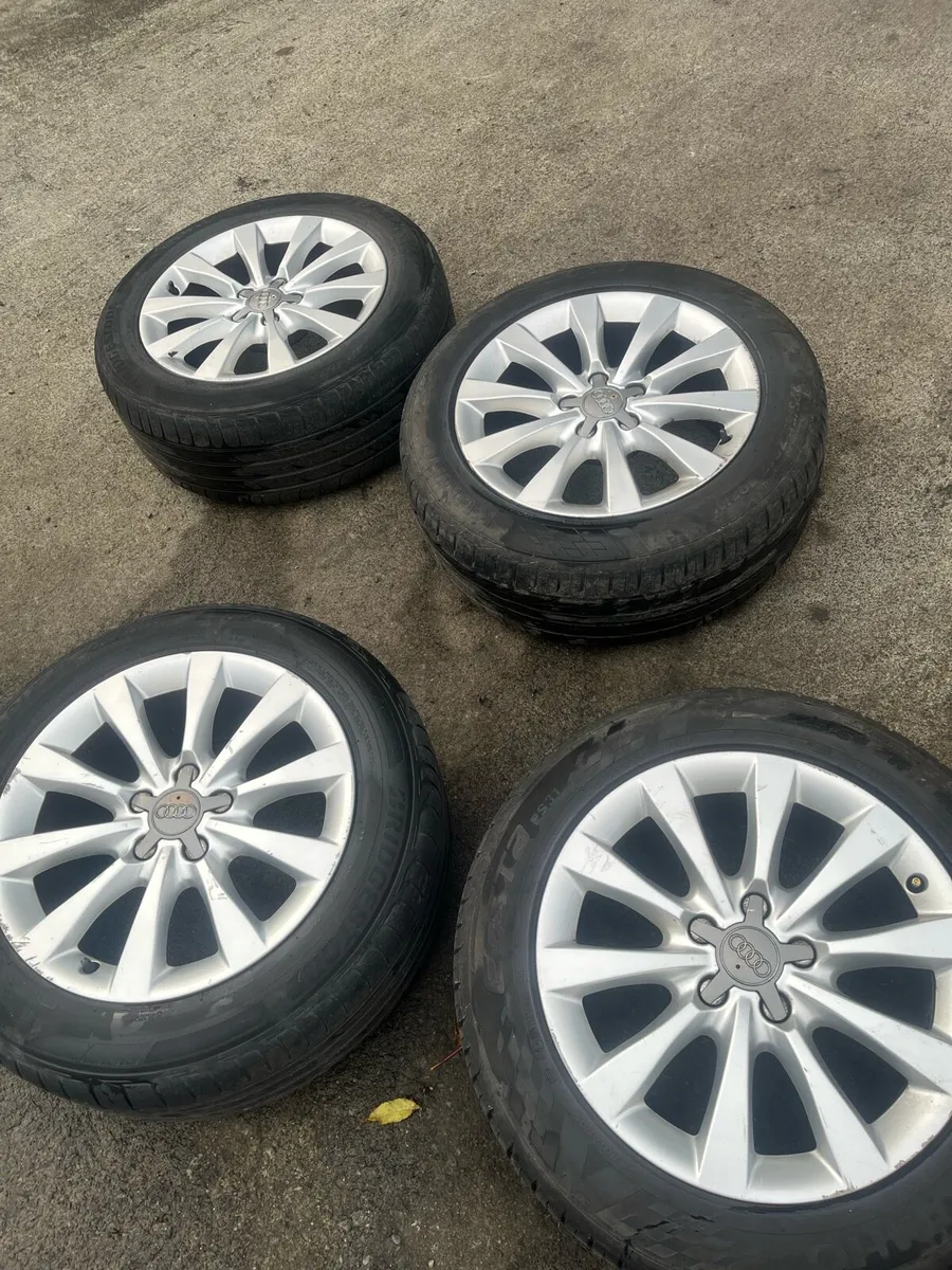 17in Audi alloys 5x112 - Image 4