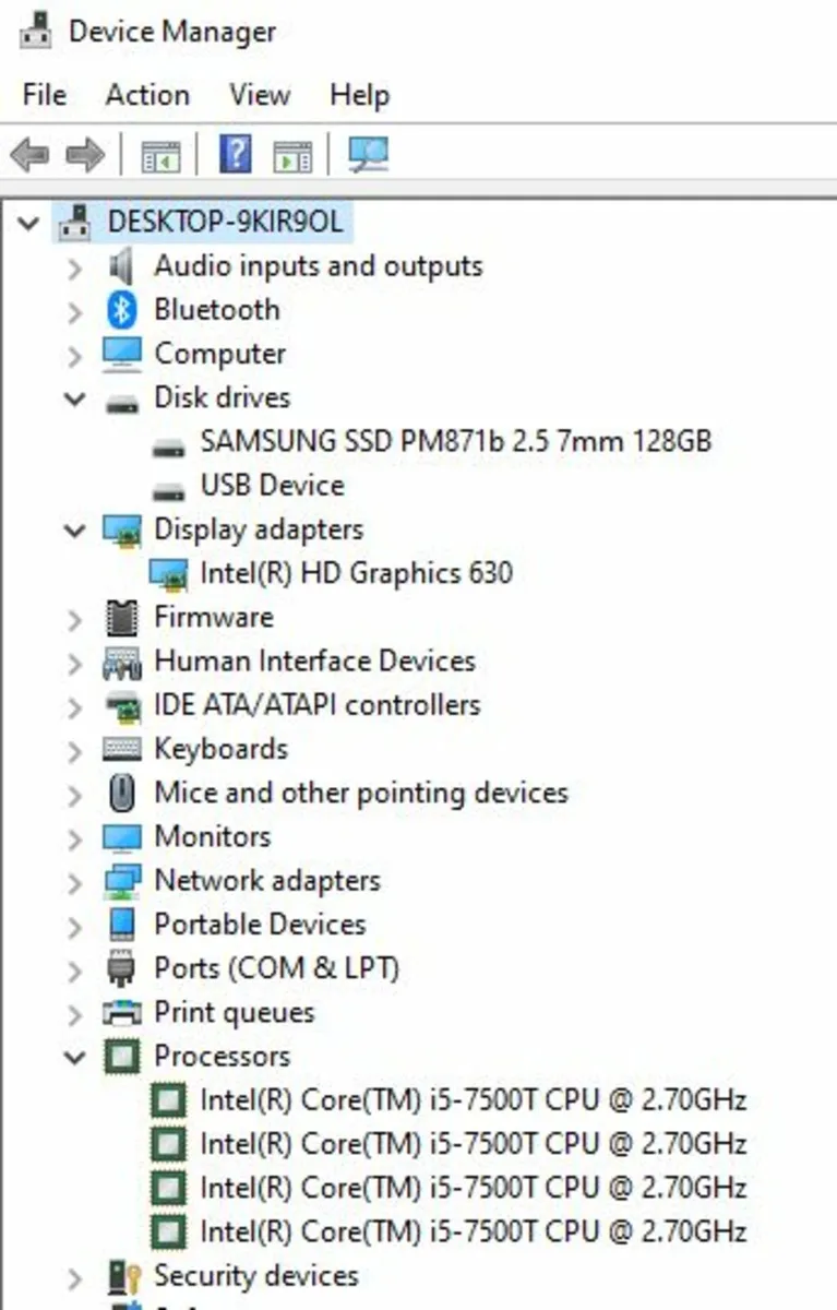 Dell Optiplex 3050 MFF i5/4GB/128SSD/Win 10 Pro - Image 4