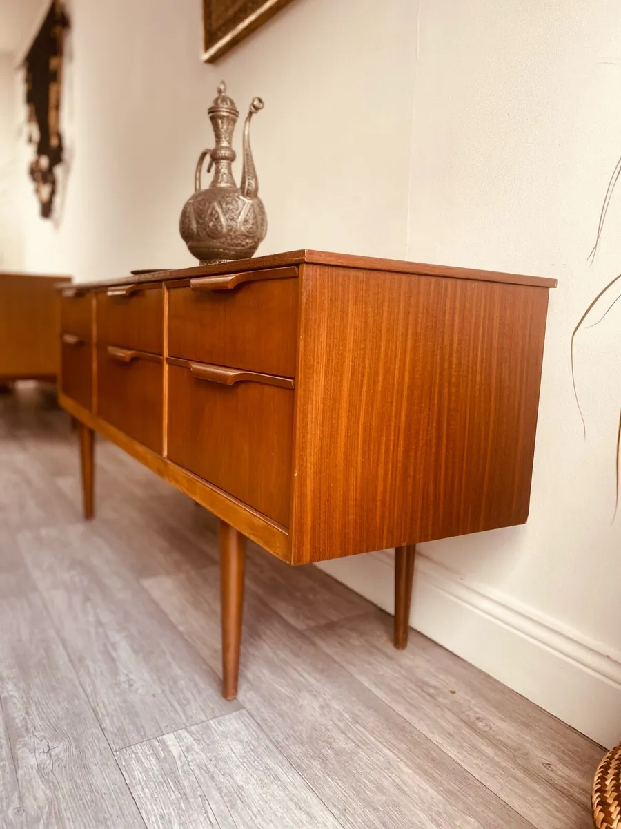 Mid Century Austinsuite 6 Drawer Sideboard - Image 2