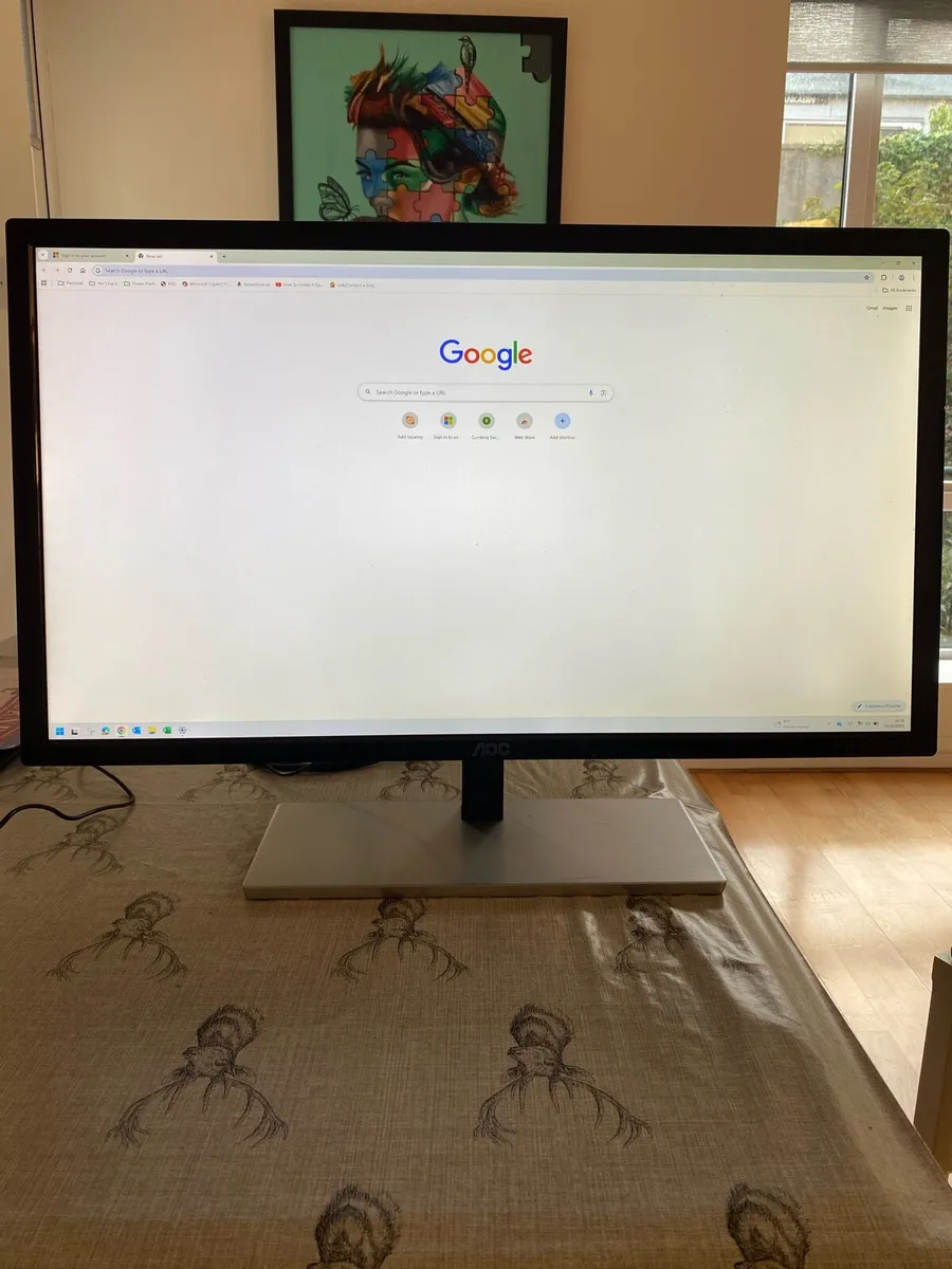 Monitor AOC 28 inch 4k - Image 1