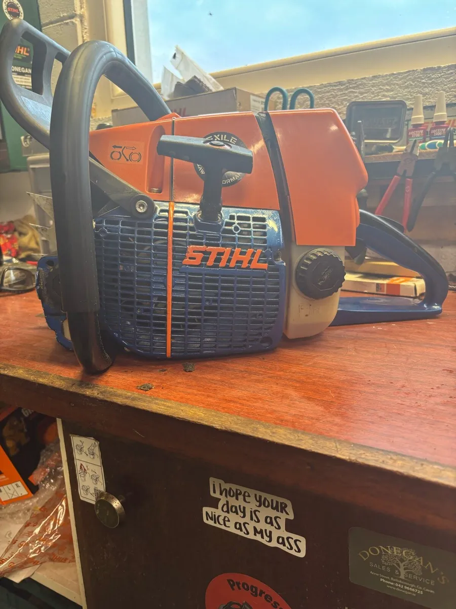 Stihl MS 660 chainsaw - read full add ! - Image 2