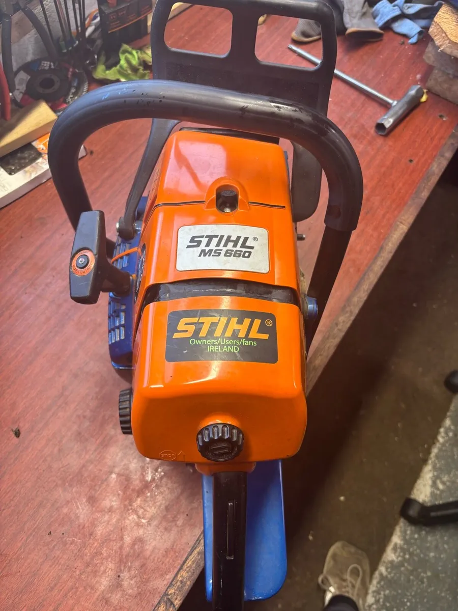 Stihl MS 660 chainsaw - read full add ! - Image 4