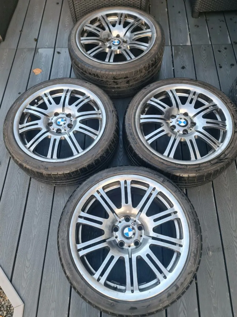 BMW E46 M3 5X120 19" GENUINE Alloys - Image 1