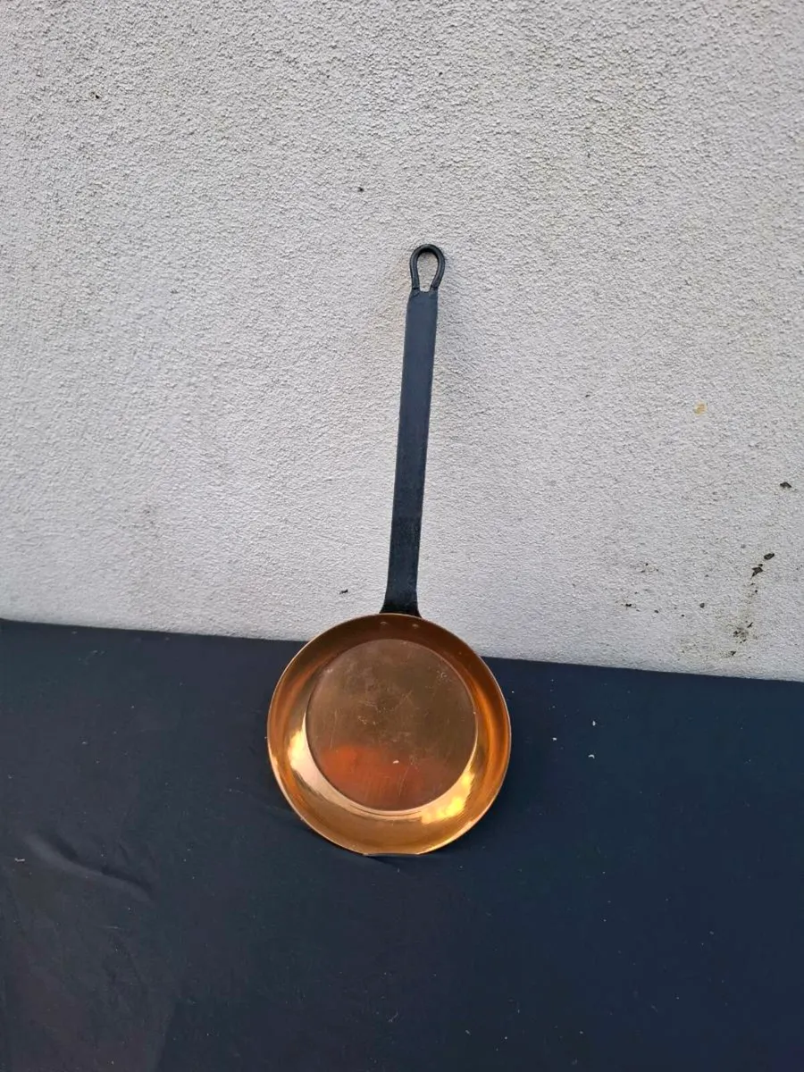 Decorative copper pan postage possible - Image 2