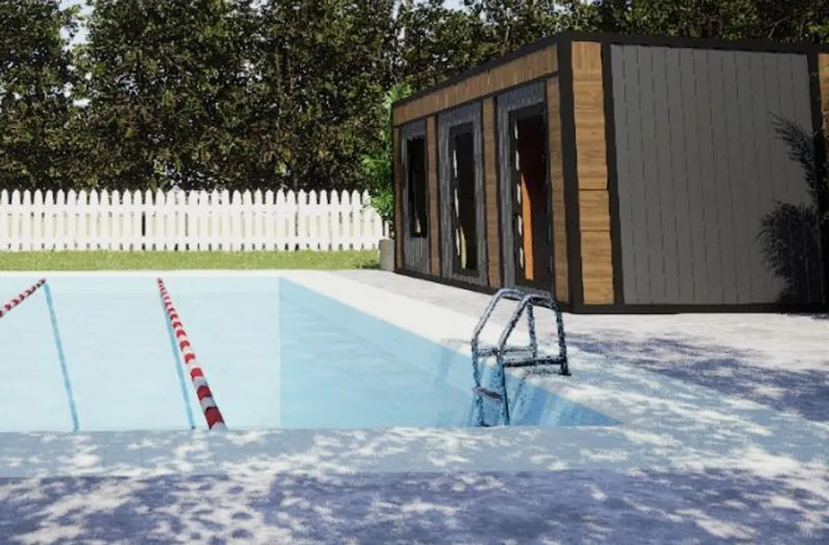 sauna with garden shed - Image 4