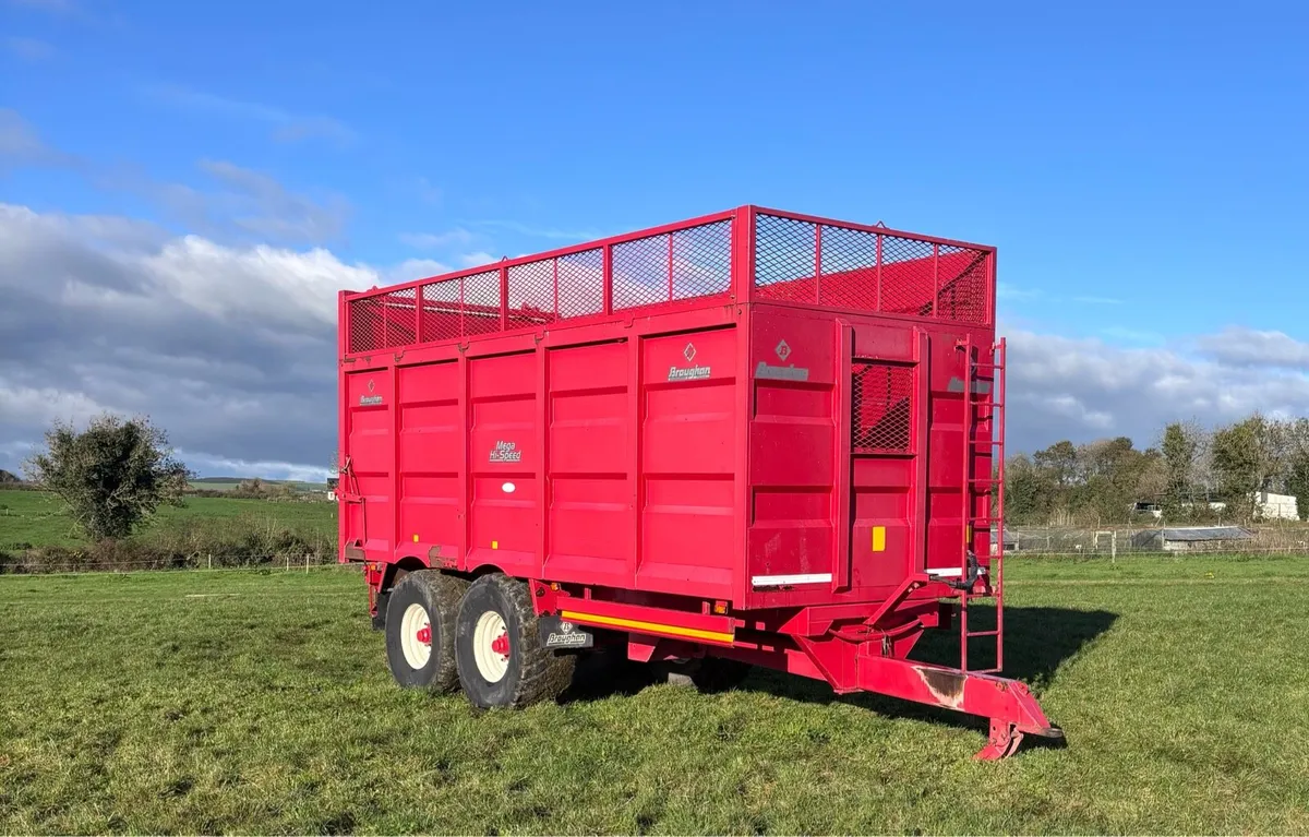 Broughan 20ft silage trailers - Image 2
