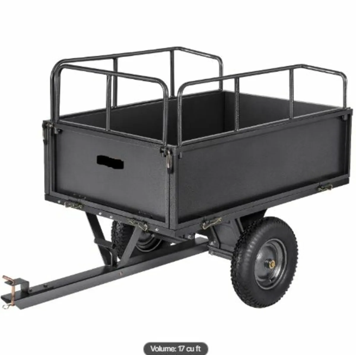 Garden Utility Trailer, 17 Cu. Ft &272 kg Capacity - Image 1