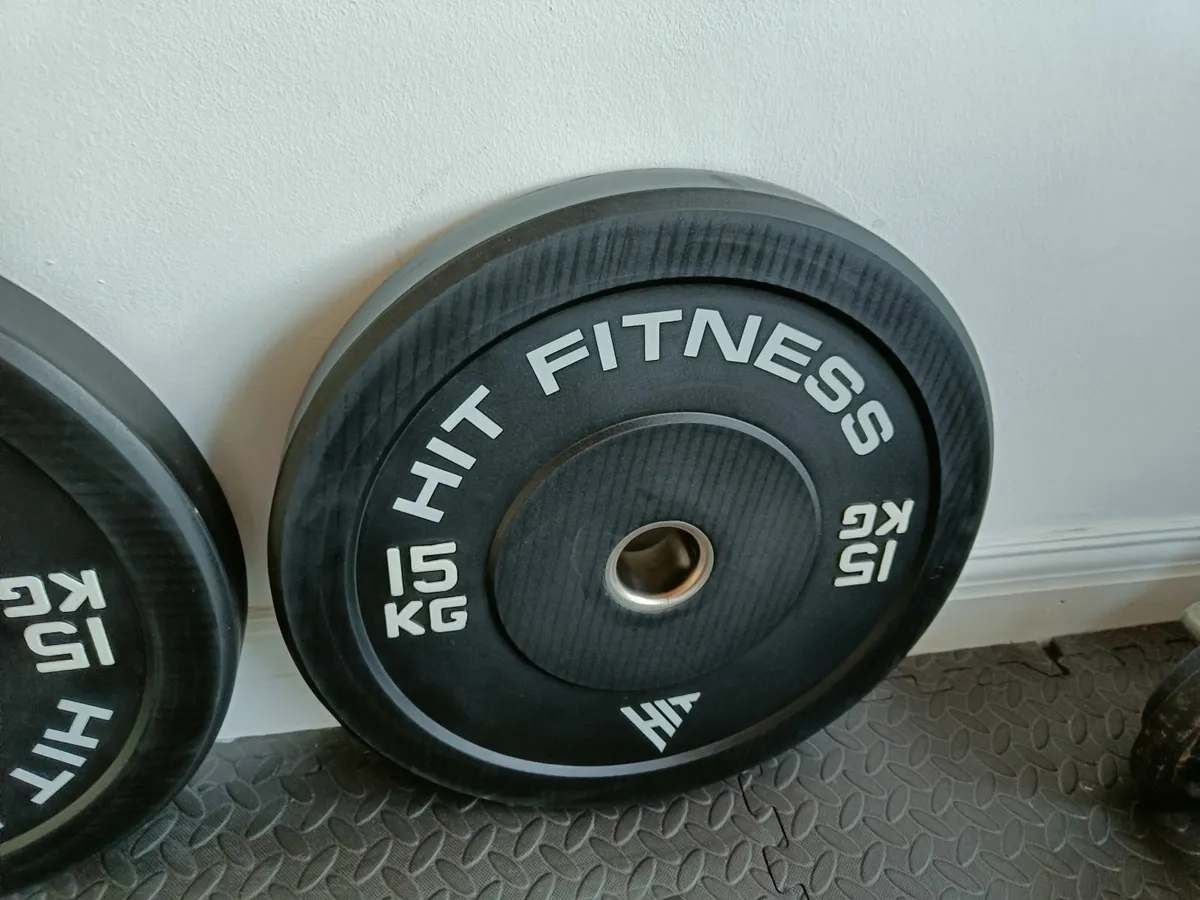 Hit Fitness Bumper Plates - Image 3