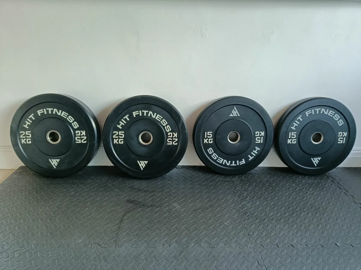 Hit Fitness Bumper Plates - Image 1