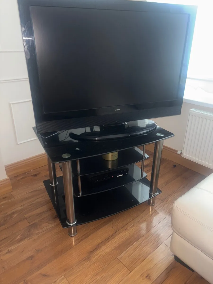 54 inch Television & Television Stand - Image 1