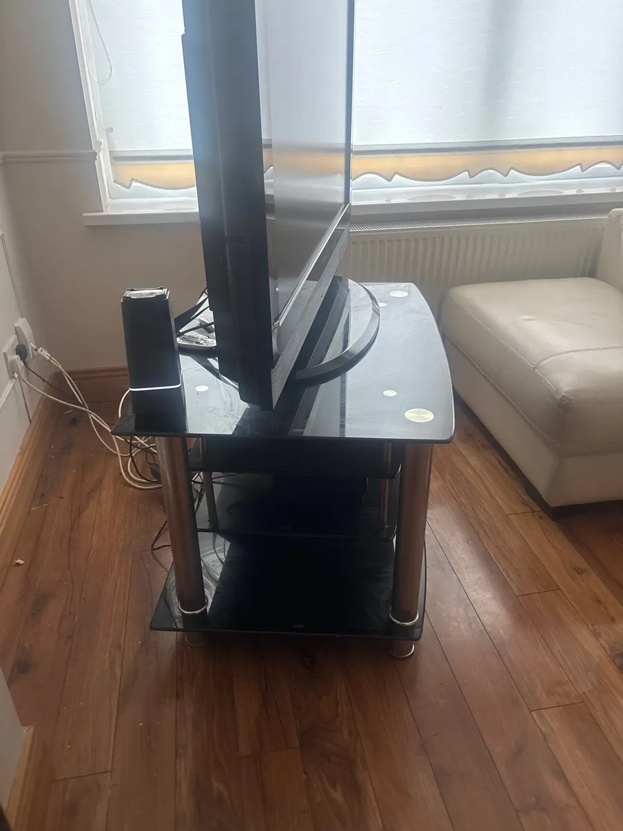 54 inch Television & Television Stand - Image 2