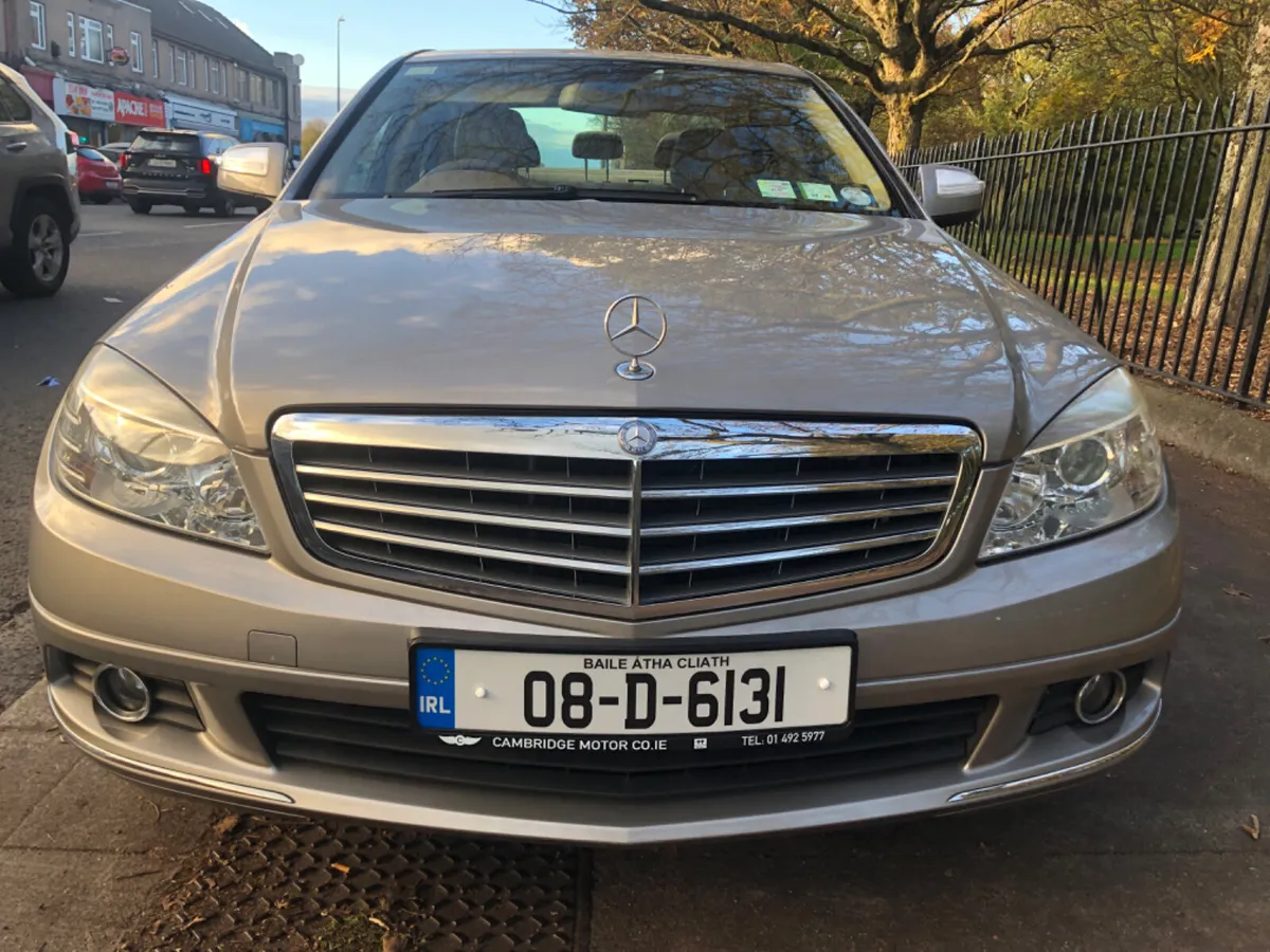 2008 MERCEDES C180 1 OWNER IVORY LTHR - Image 4