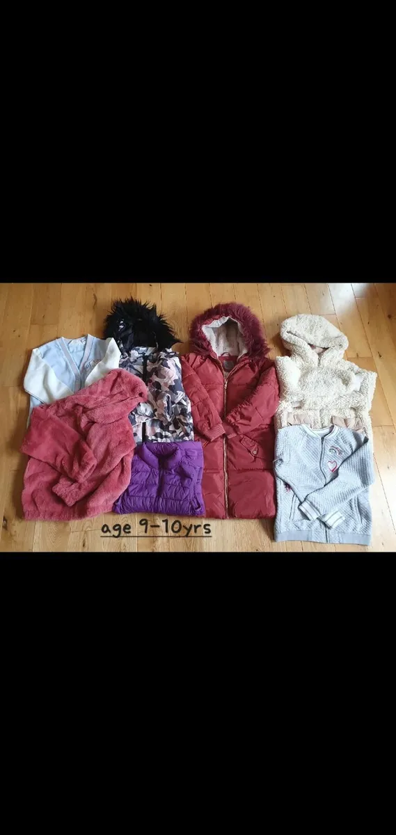 Girls Coat/Jacket Bundle Age 9-10yrs