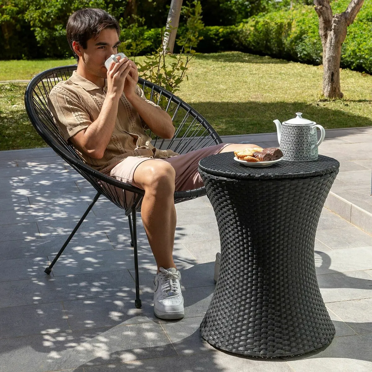 3-in-1 Cooler Table for Garden - Image 3