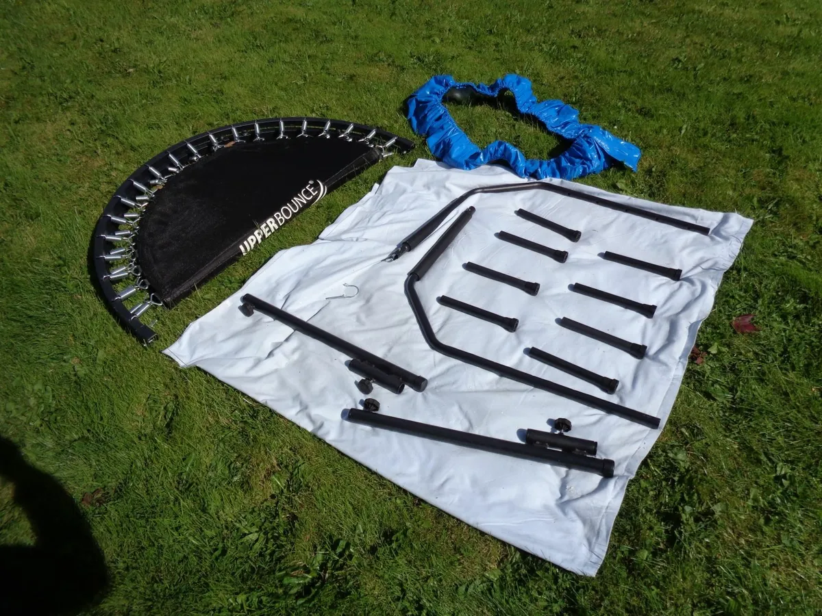 Exercise Trampoline with bar - Image 4