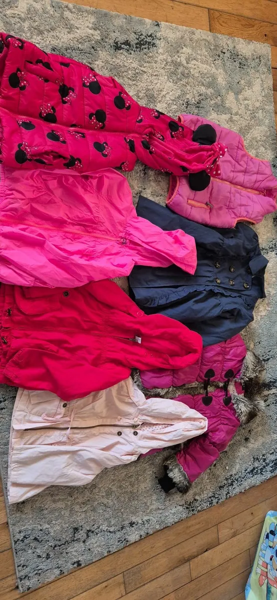 Girls coats age 5/6 years