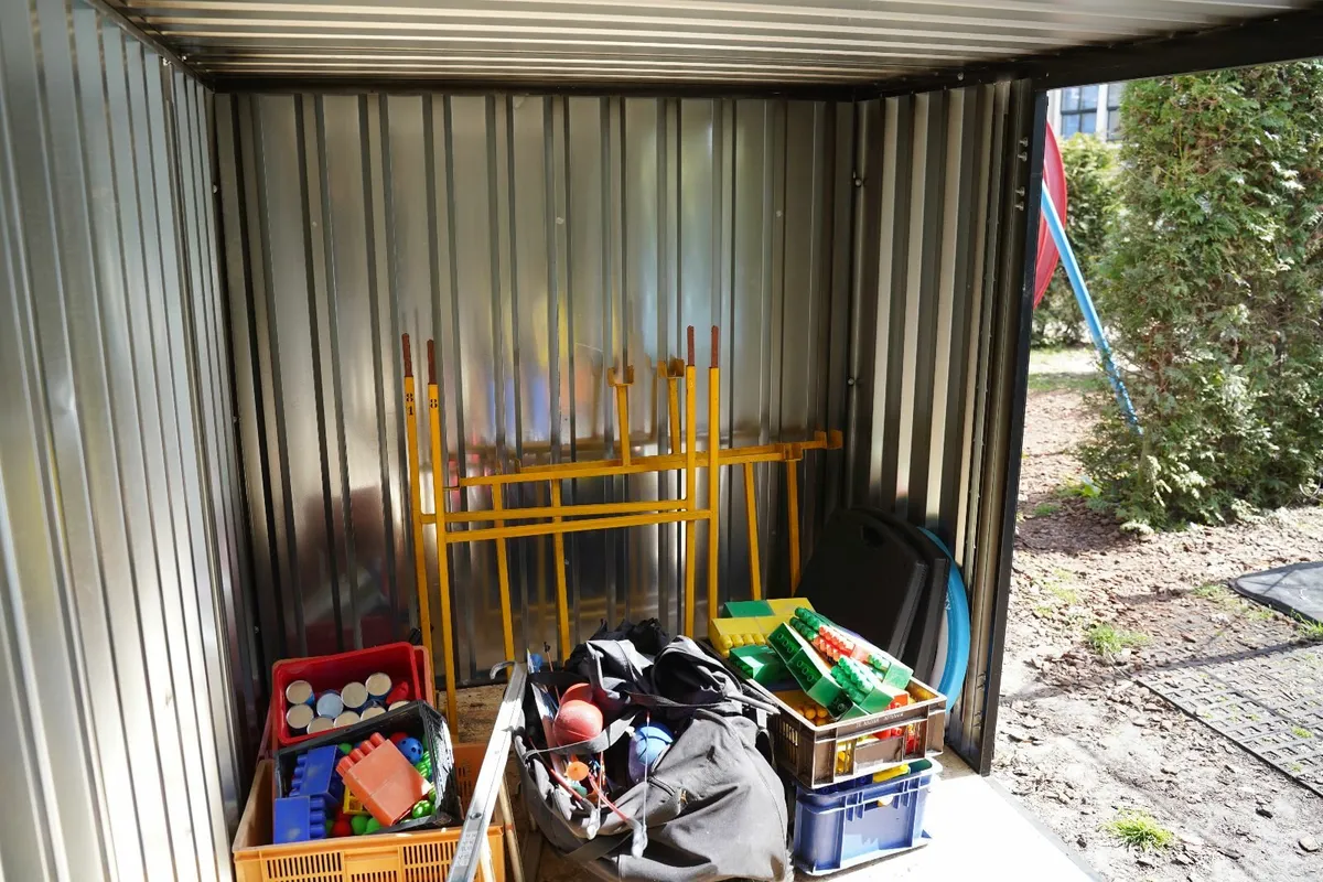 Steel Storage Unit – Clean, Tough, and Reliable - Image 2
