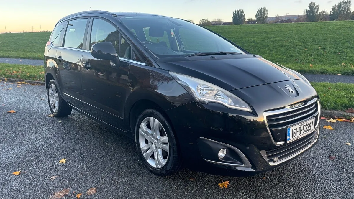 2016 Peugeot 5008 1.6D 7 Seats*Low Miles*Nct 02/26 - Image 1