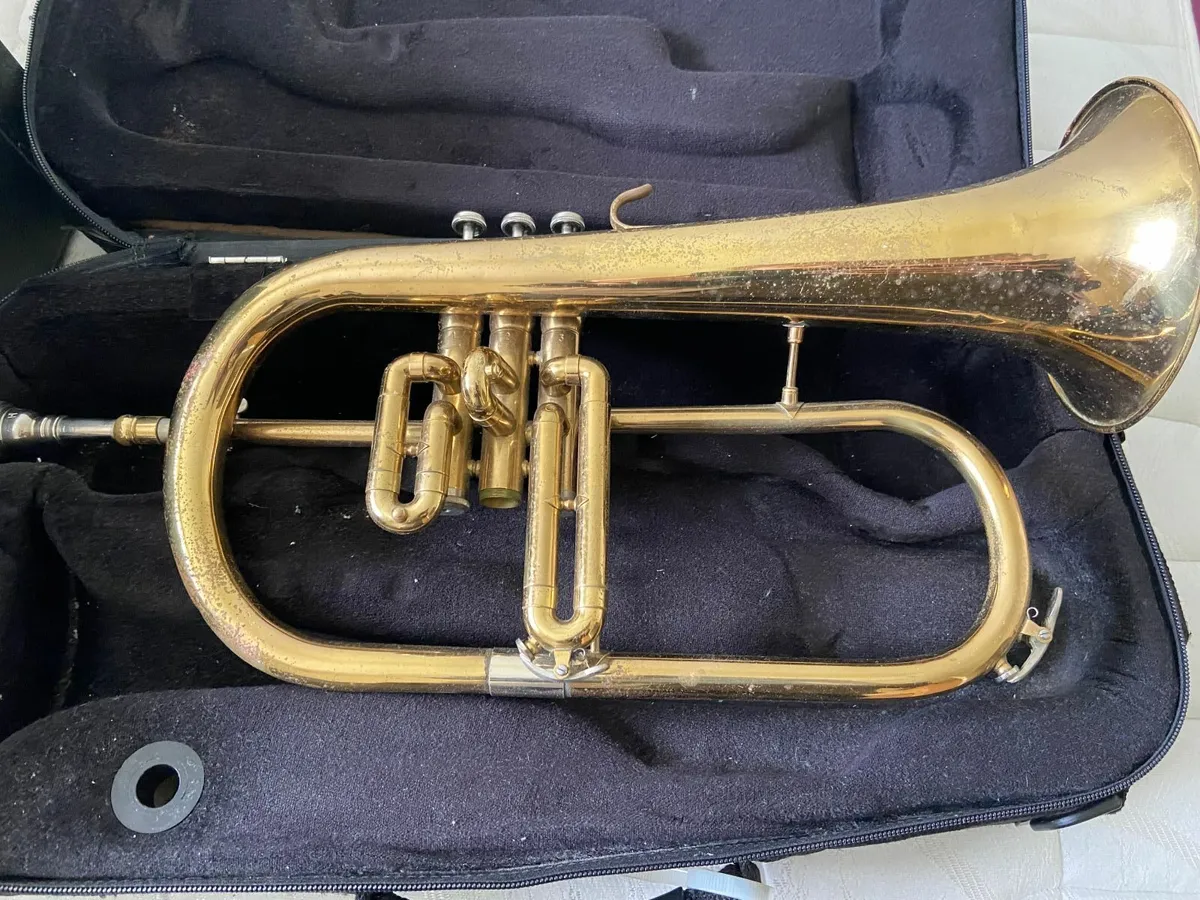 Flugelhorn (Atrics)- With Flugelhorn Case - Image 1