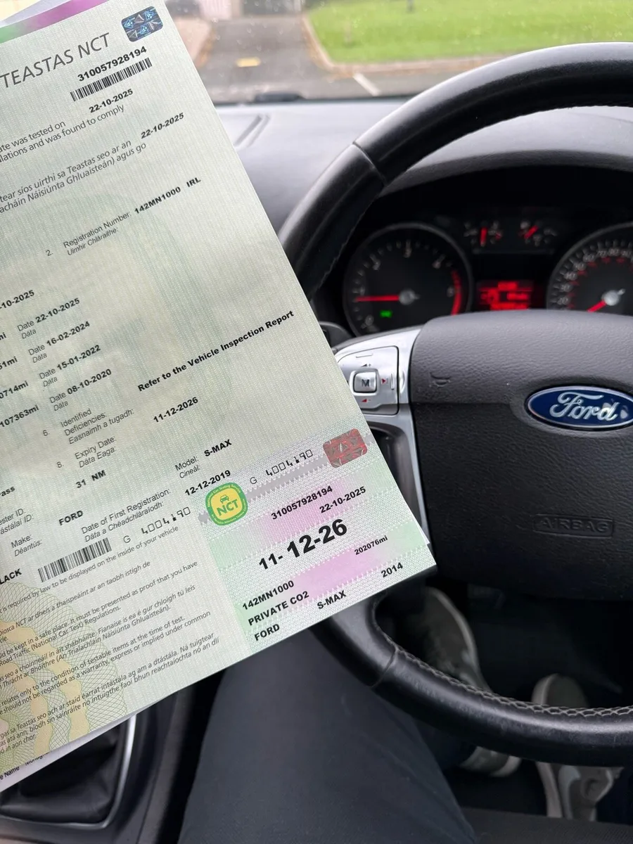 2014 Ford S Max 1.6TDCI New Nct 7 Seater - Image 3