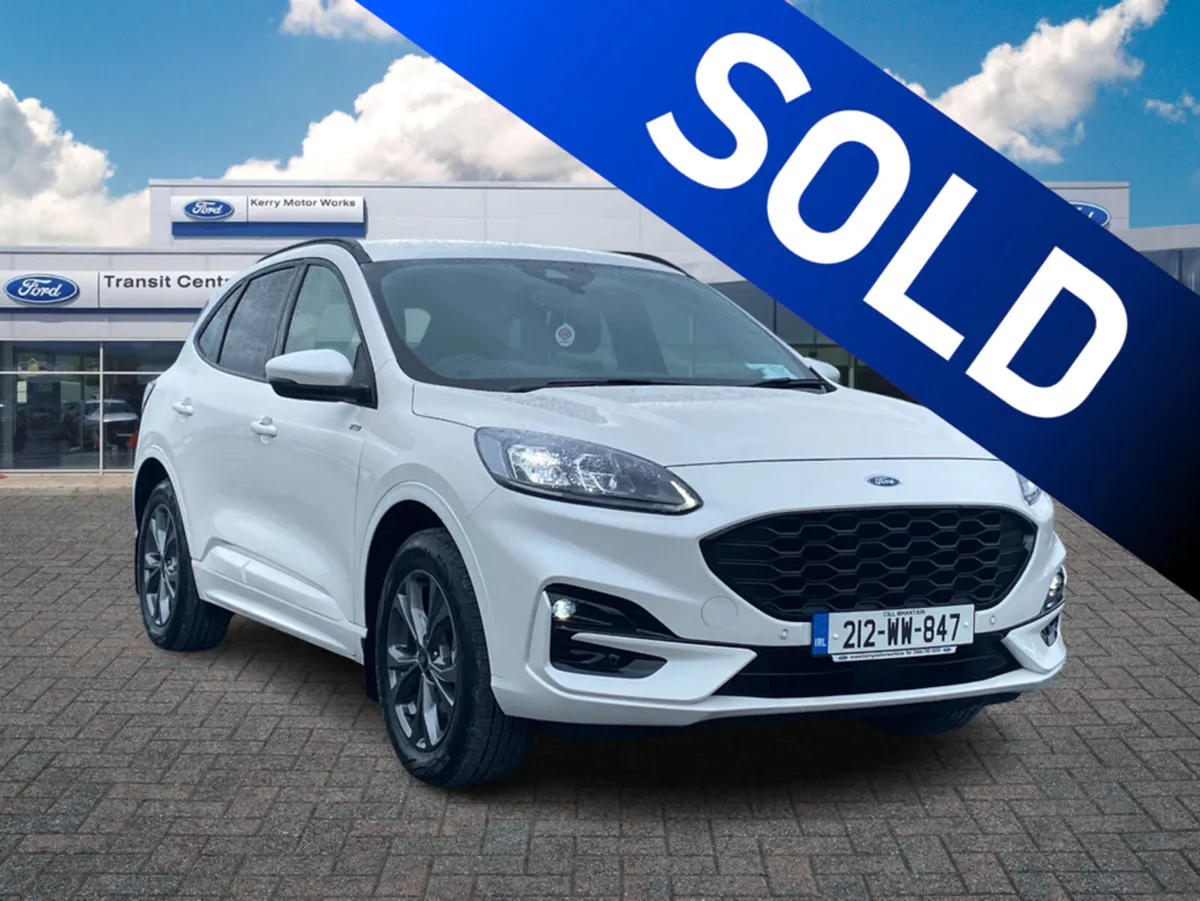 Ford Kuga ST-Line X PHEV... Platinum White - Image 1