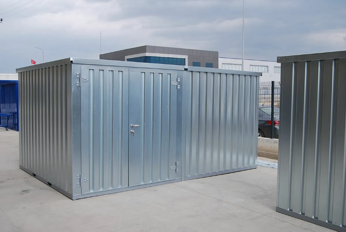 Fully Galvanized Storage Cabin – Maintenance Free - Image 2