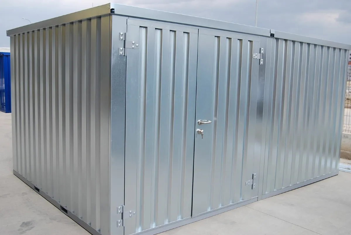 Fully Galvanized Storage Cabin – Maintenance Free - Image 3