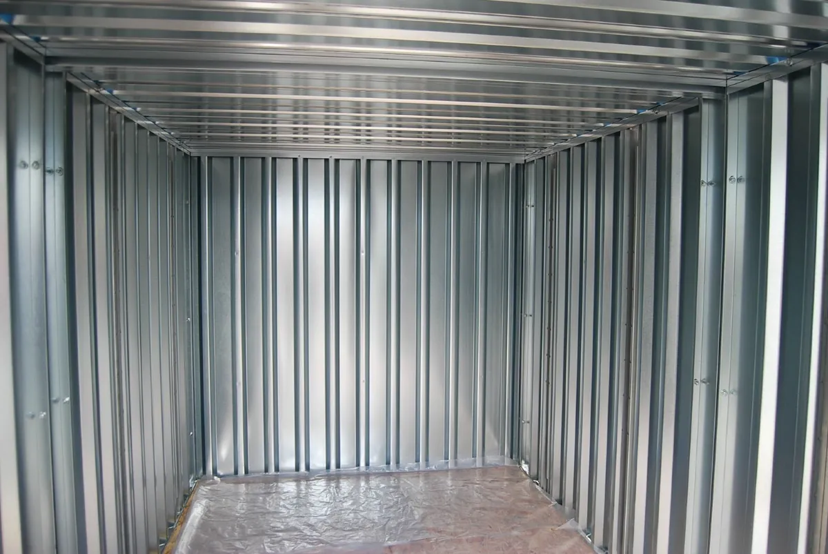 Fully Galvanized Storage Cabin – Maintenance Free - Image 4