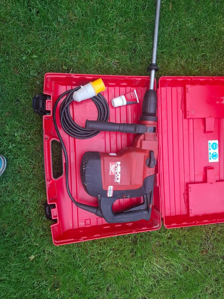 HILTI TE76ATC/warranty 6-months/receipt - Image 1