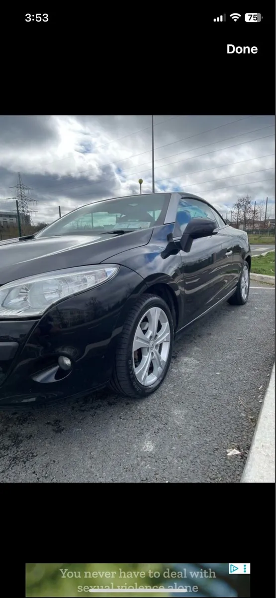Renault megane CC fresh NCT - Image 2