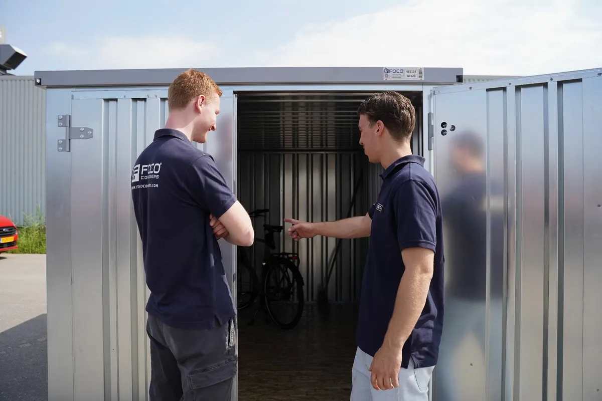 Heavy-Duty Galvanized Unit – Outdoor Storage Box - Image 1