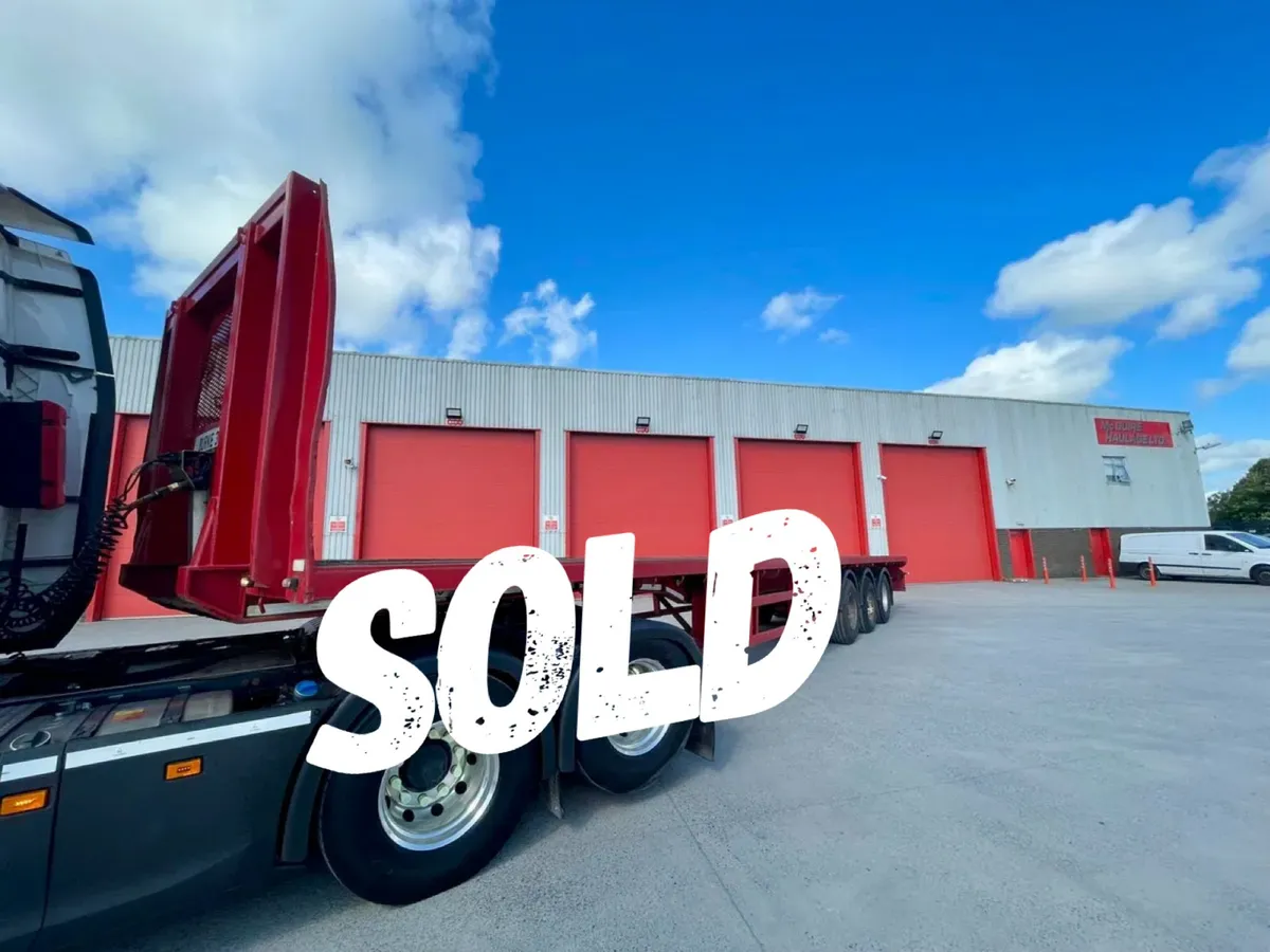 2008 Slemish 45ft Flat Trailer - Image 1