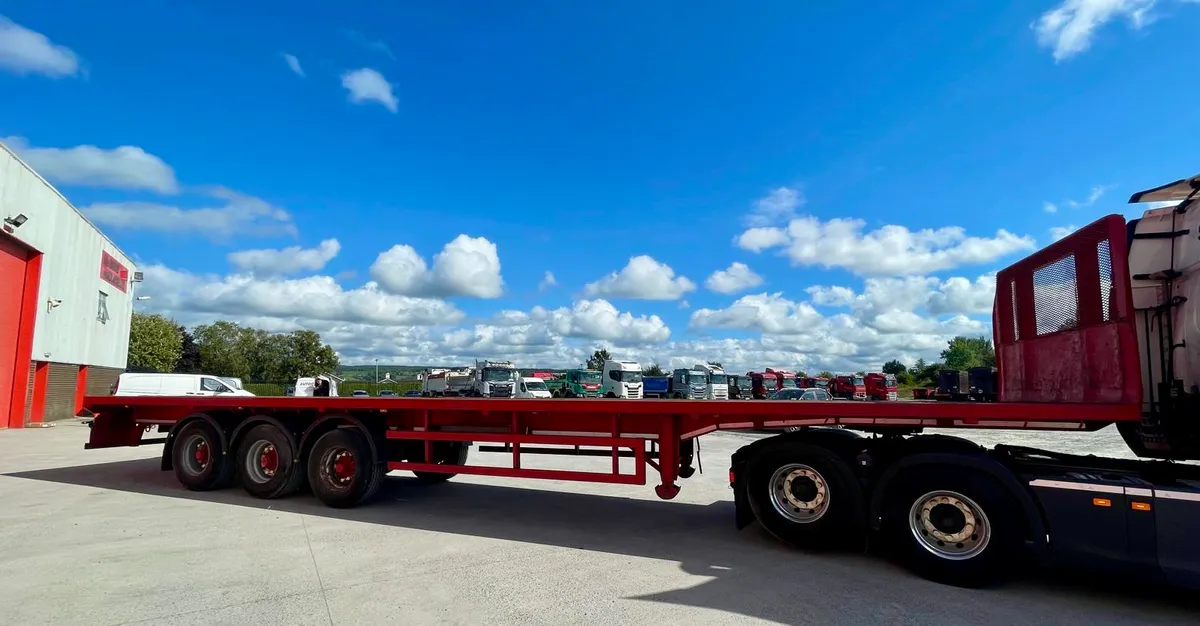 2008 Slemish 45ft Flat Trailer - Image 4