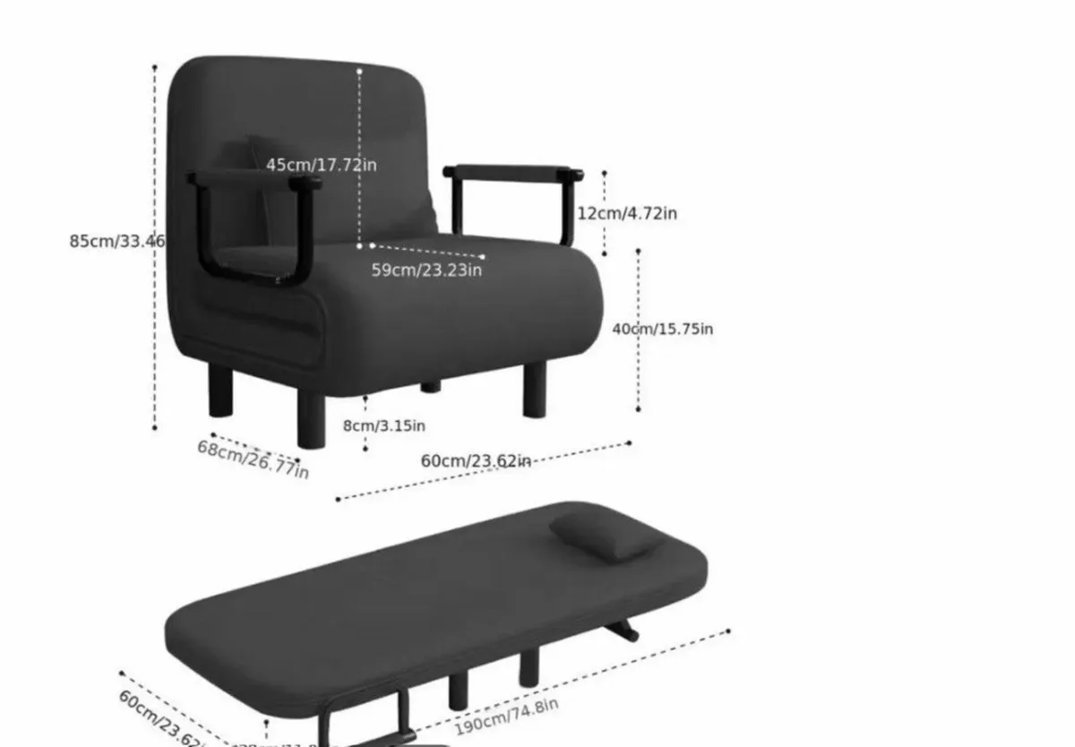 Sofa Bed Chair - Image 3
