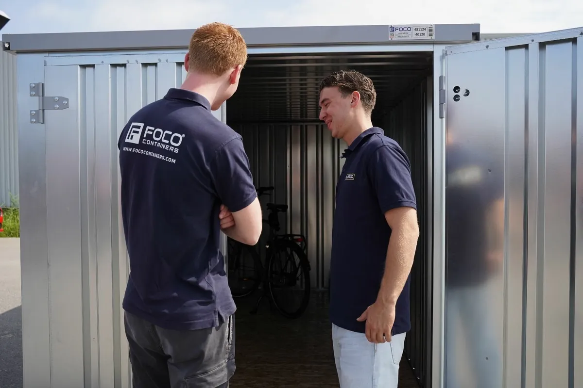 Galvanized Storage Shed – Durable and Secure - Image 2