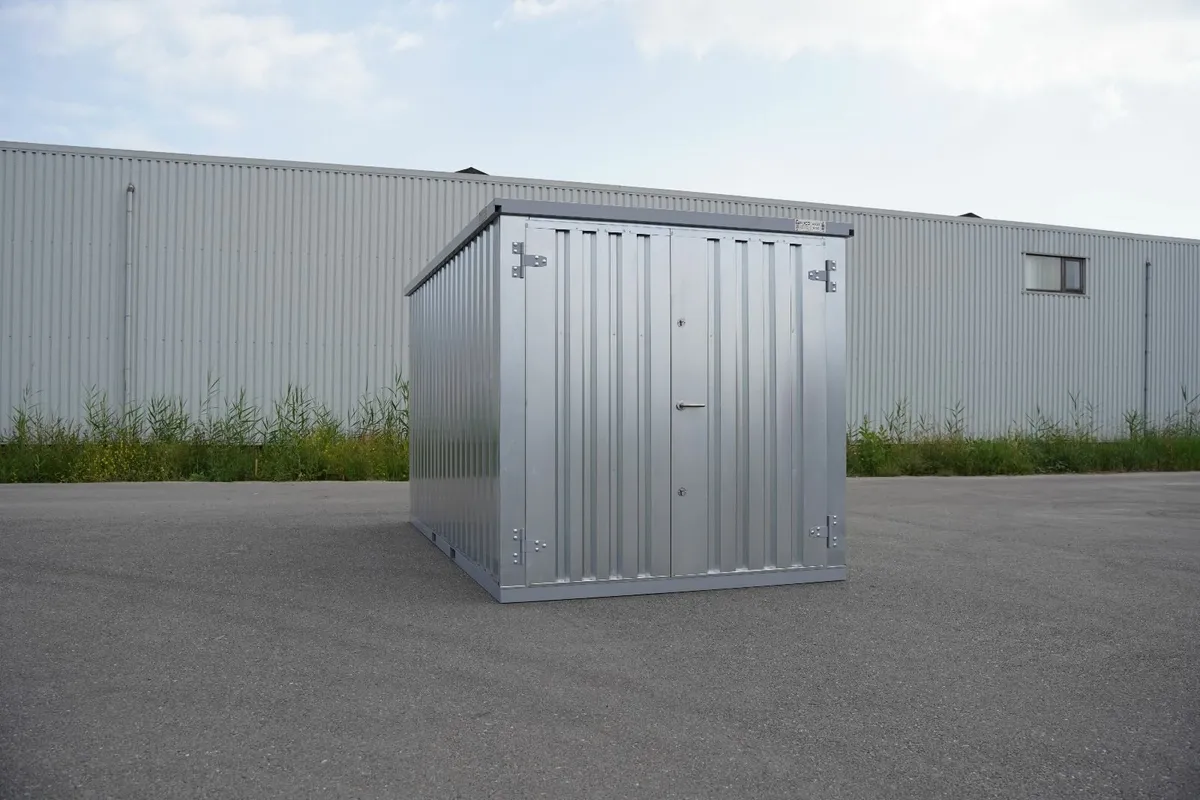 Galvanized Storage Shed – Durable and Secure - Image 4